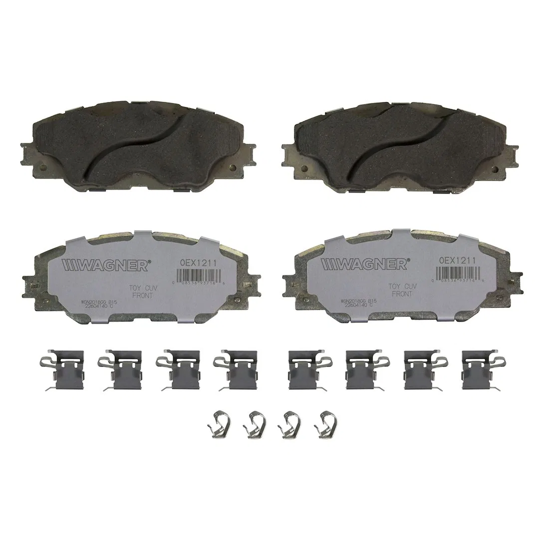 OEX1211 – WAGNER BRAKE Brake Pad, OE Replacement Premium Low-Copper Ceramic